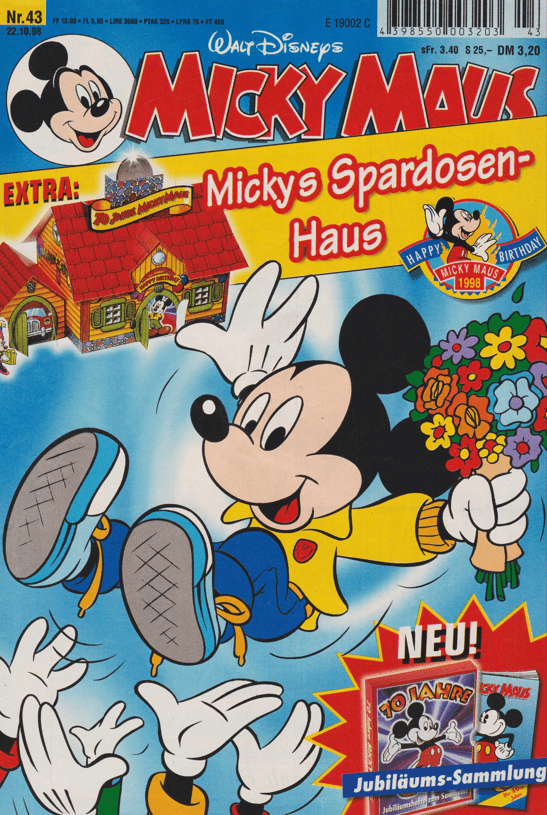 Micky Maus 1998: Heft 43 - secondcomic