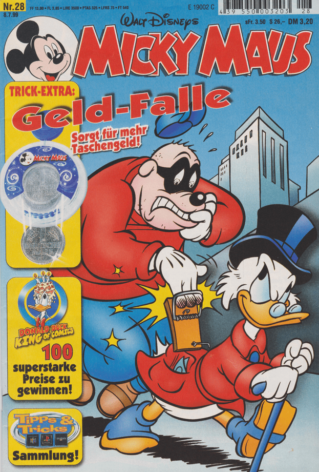 Micky Maus 1999: Heft 28 - secondcomic