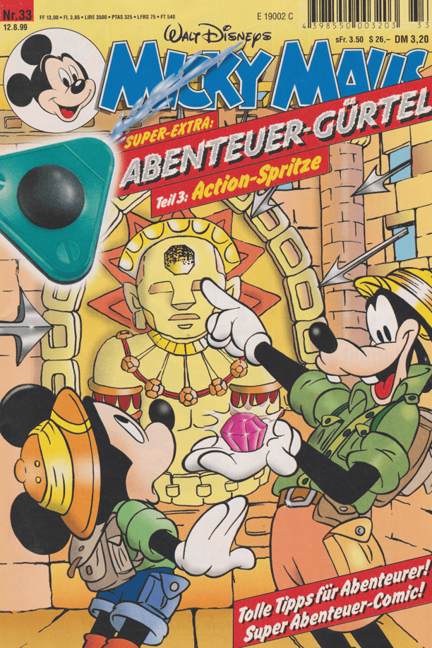 Micky Maus 1999: Heft 33 - secondcomic