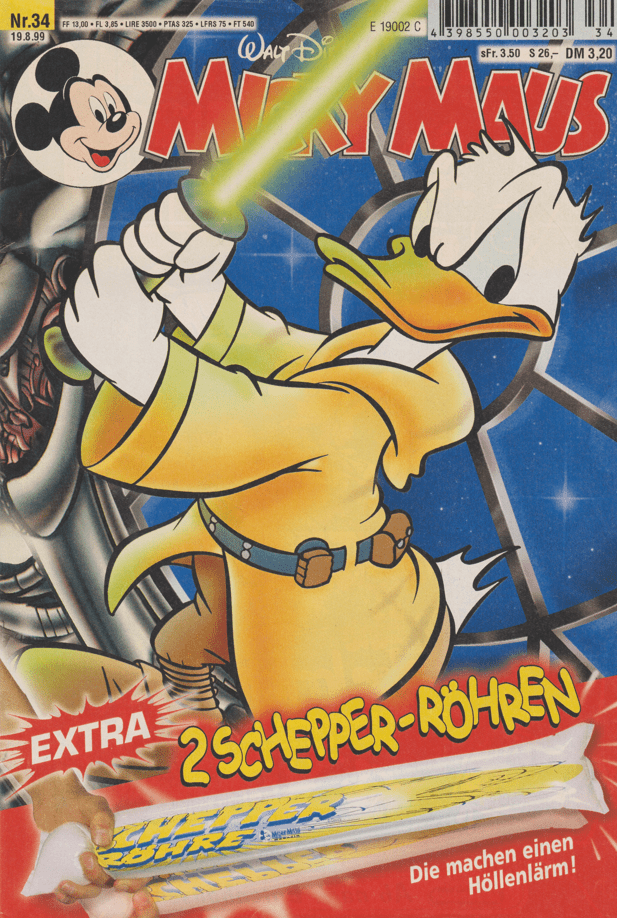 Micky Maus 1999: Heft 34 - secondcomic