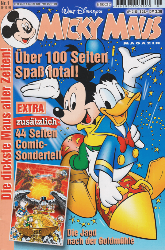 Micky Maus 2000: Heft 1 - secondcomic