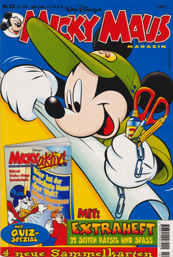 Micky Maus 2001: Heft 22 - secondcomic