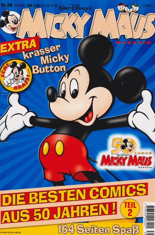 Micky Maus 2001: Heft 38 - secondcomic