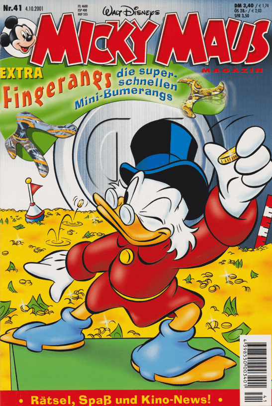 Micky Maus 2001: Heft 41 - secondcomic