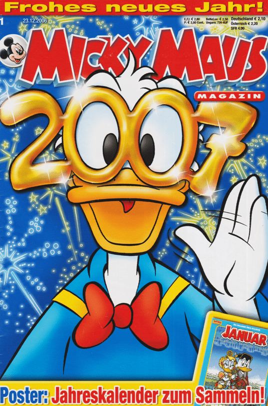 Micky Maus 2007: Heft 1 - secondcomic