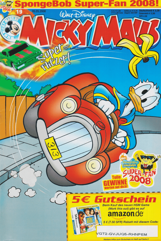 Micky Maus 2008: Heft 19 - secondcomic