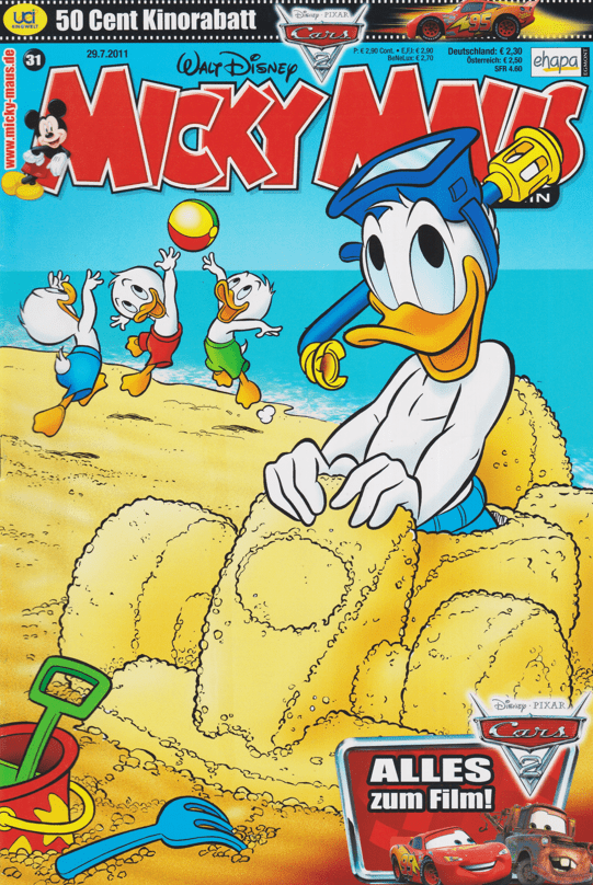 Micky Maus 2011: Heft 31 - secondcomic