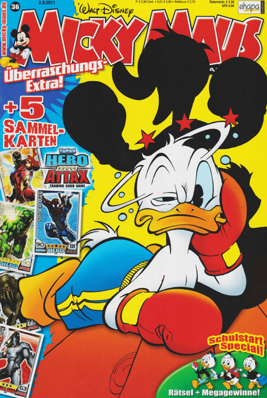Micky Maus 2011: Heft 36 - secondcomic