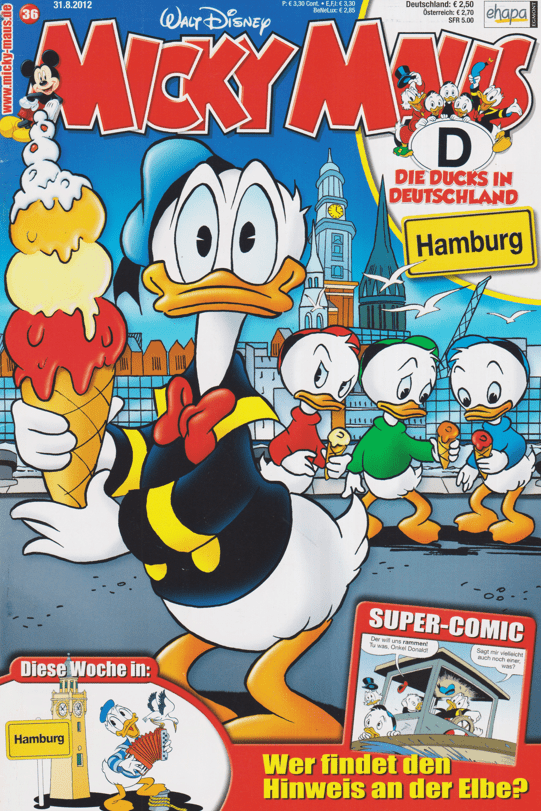 Micky Maus 2012: Heft 36 - secondcomic
