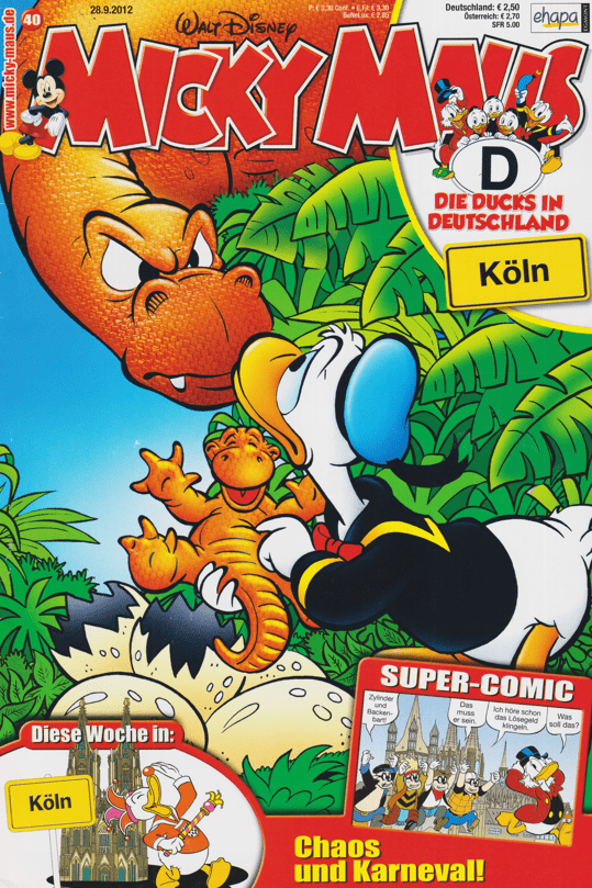 Micky Maus 2012: Heft 40 - secondcomic