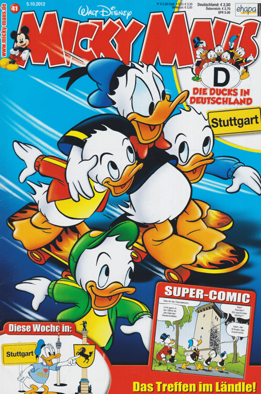 Micky Maus 2012: Heft 41 - secondcomic