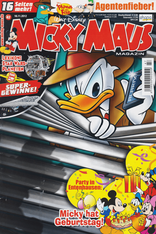 Micky Maus 2012: Heft 47 - secondcomic