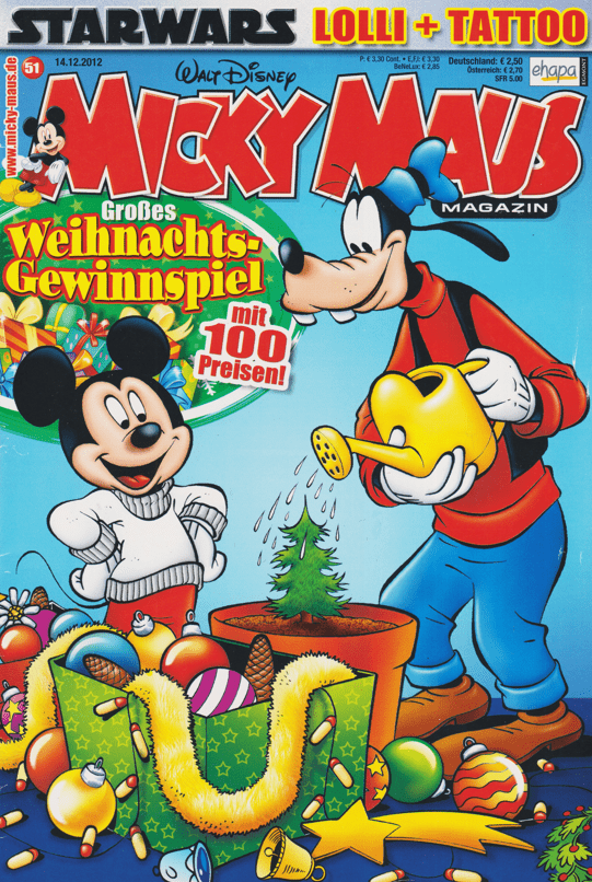 Micky Maus 2012: Heft 51 - secondcomic