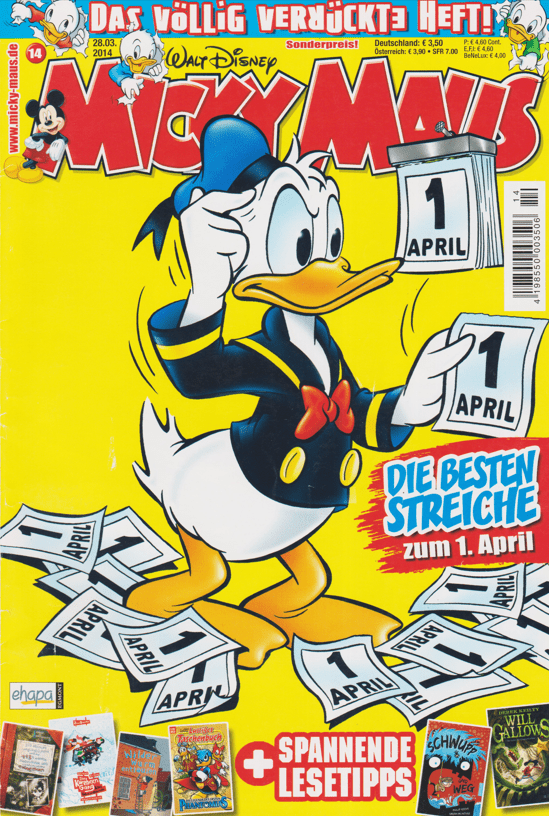 Micky Maus 2014: Heft 14 - secondcomic