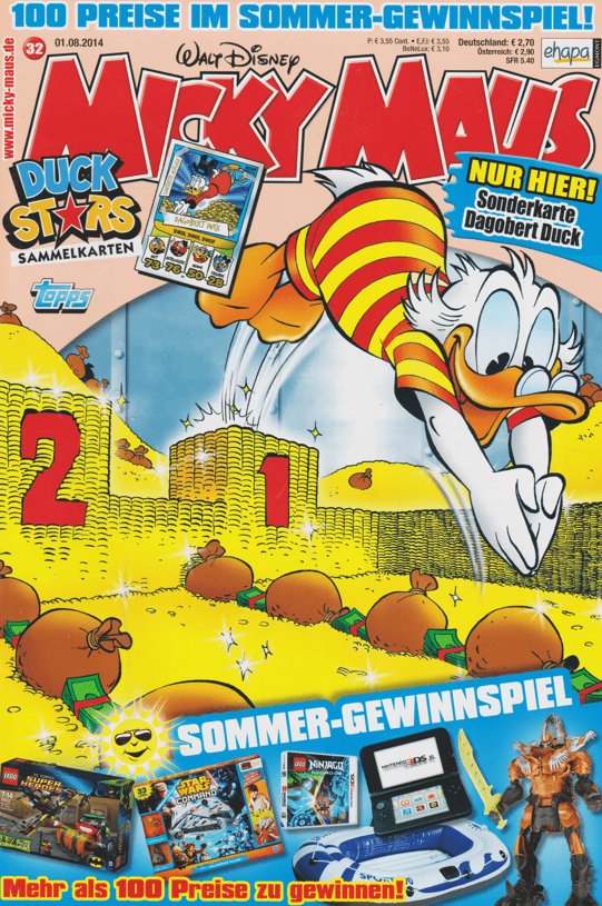 Micky Maus 2014: Heft 32 - secondcomic