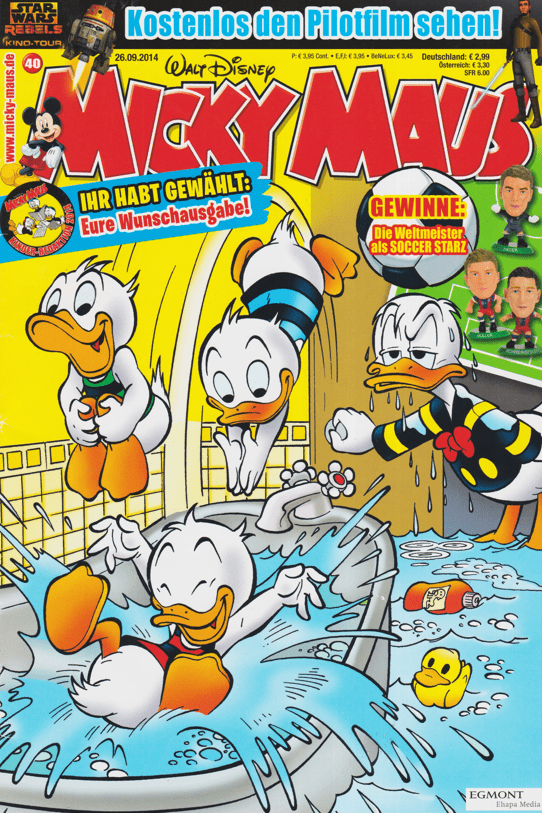 Micky Maus 2014: Heft 40 - secondcomic