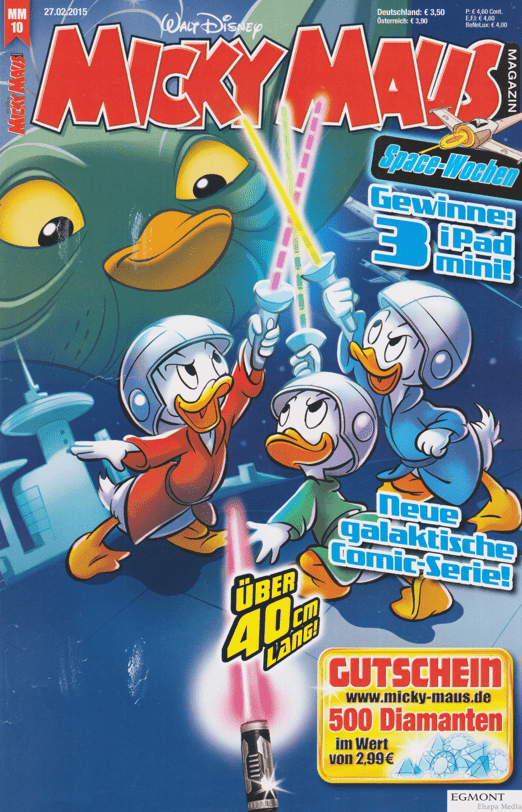 Micky Maus 2015: Heft 10 - secondcomic