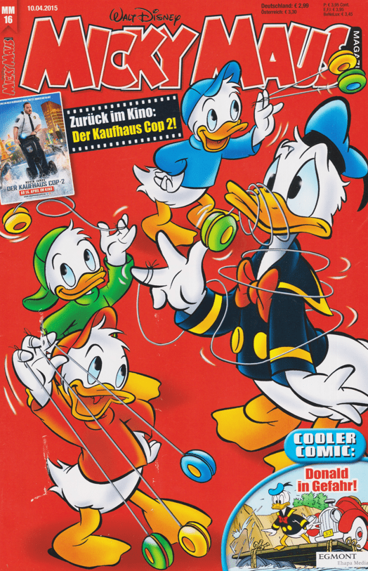 Micky Maus 2015: Heft 16 - secondcomic