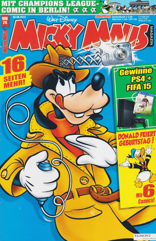 Micky Maus 2015: Heft 24 - secondcomic