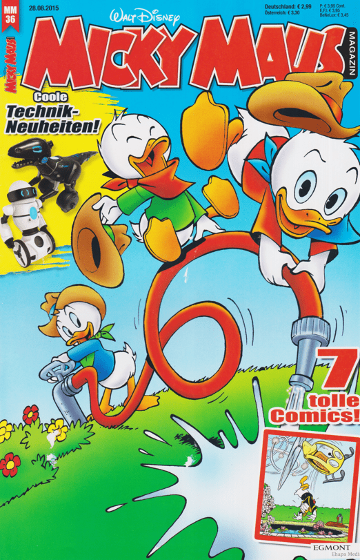 Micky Maus 2015: Heft 36 - secondcomic