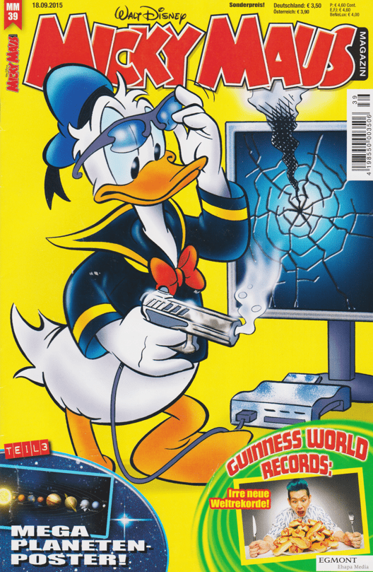 Micky Maus 2015: Heft 39 - secondcomic