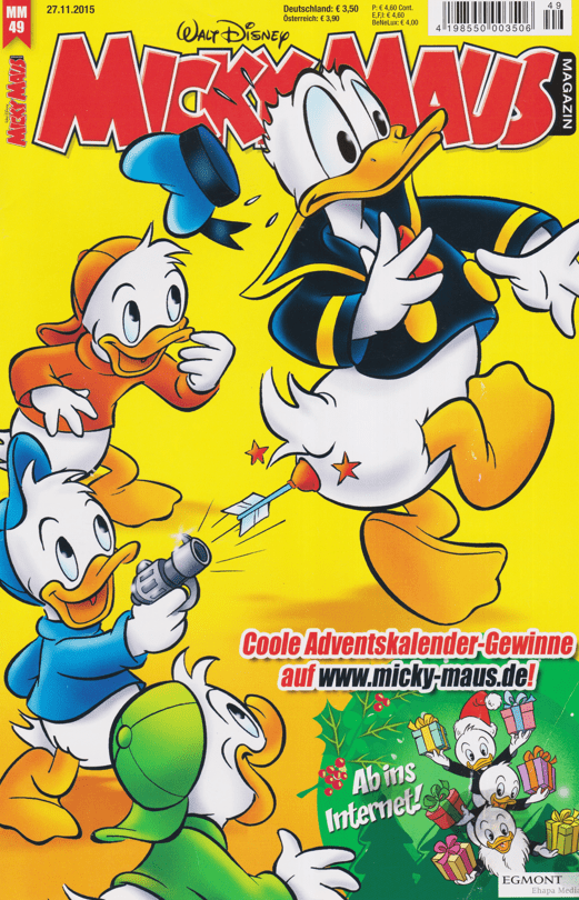 Micky Maus 2015: Heft 49 - secondcomic