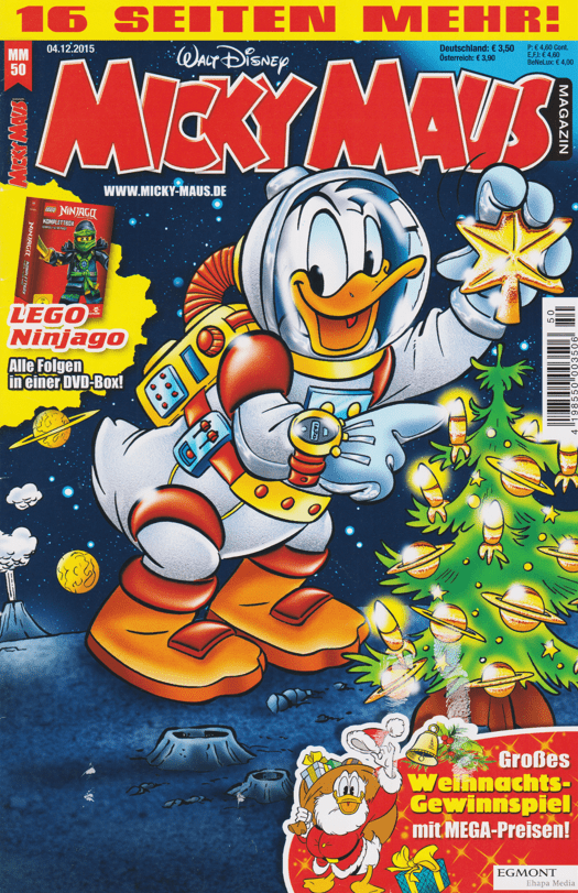 Micky Maus 2015: Heft 50 - secondcomic
