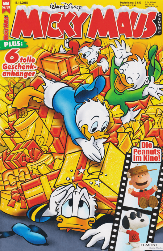 Micky Maus 2015: Heft 52 - secondcomic