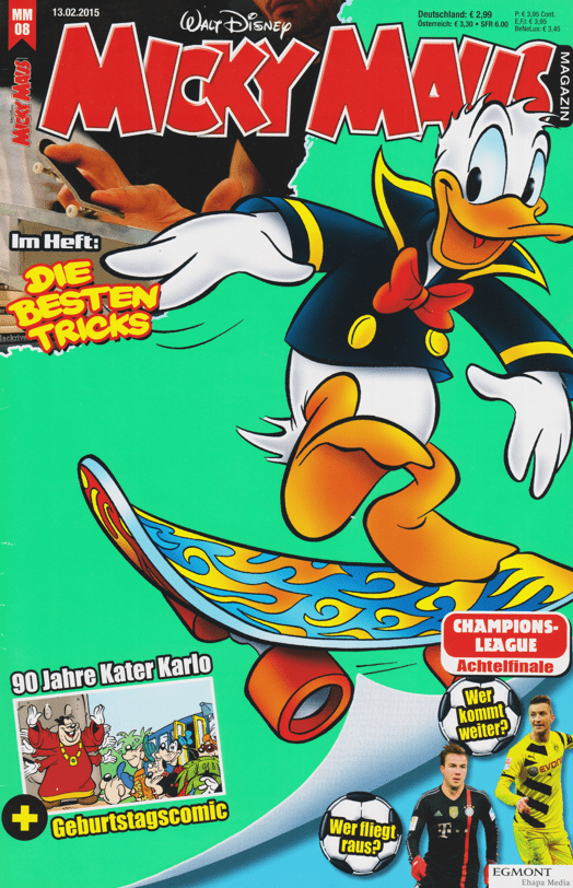 Micky Maus 2015: Heft 8 - secondcomic