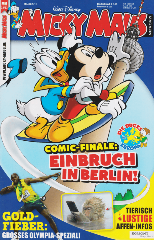 Micky Maus 2016: 32 & 33 - secondcomic