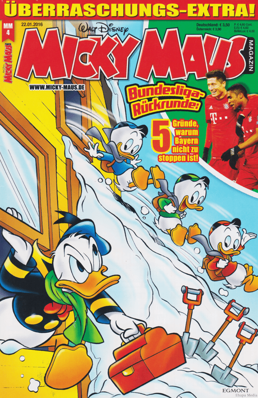 Micky Maus 2016: 4 - secondcomic