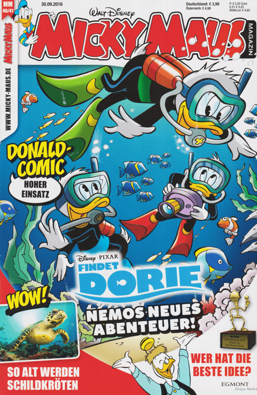 Micky Maus 2016: 40 & 41 - secondcomic