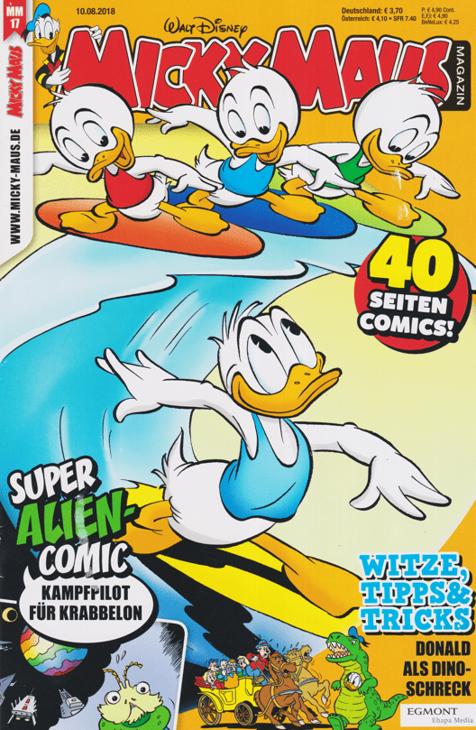 Micky Maus 2018: Heft 17 - secondcomic