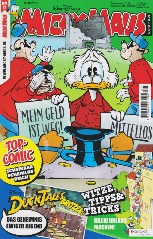 Micky Maus 2018: Heft 21 - secondcomic