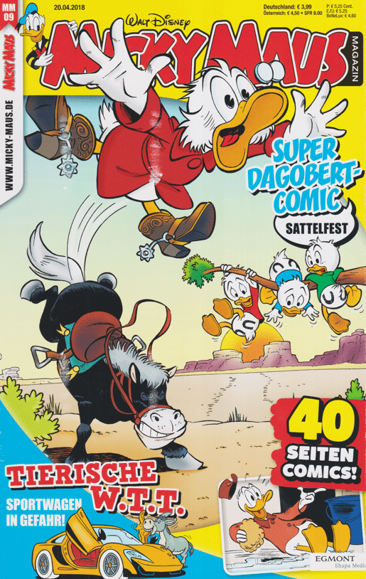 Micky Maus 2018: Heft 9 - secondcomic