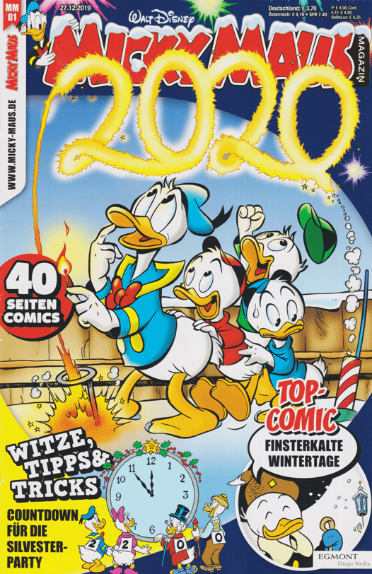 Micky Maus 2020: Heft 1 - secondcomic