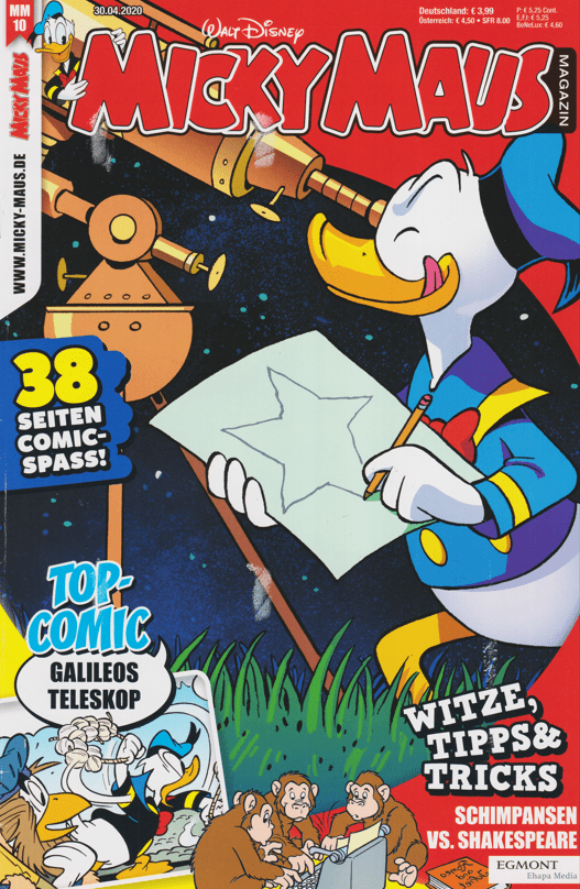 Micky Maus 2020: Heft 10 - secondcomic