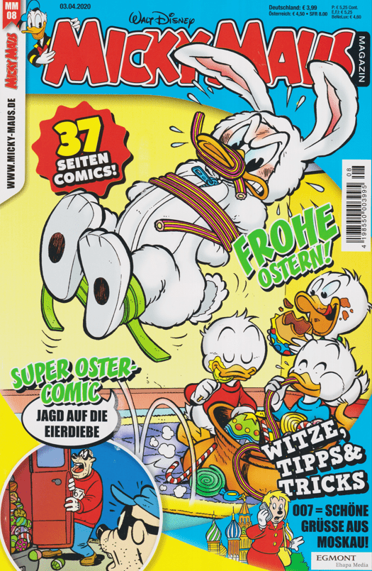 Micky Maus 2020: Heft 8 - secondcomic