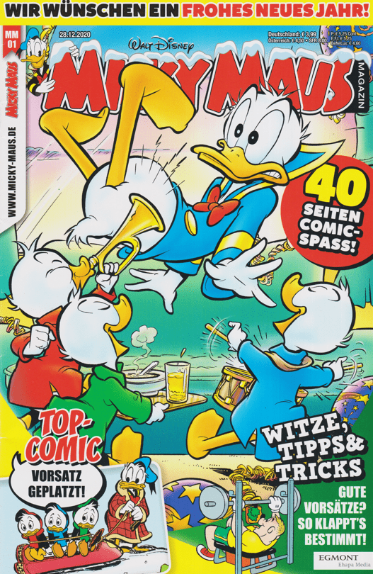 Micky Maus 2021: Heft 1 - secondcomic
