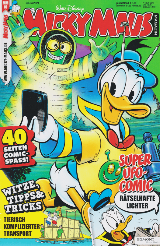 Micky Maus 2021: Heft 10 - secondcomic