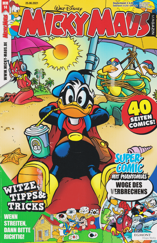 Micky Maus 2021: Heft 14 - secondcomic