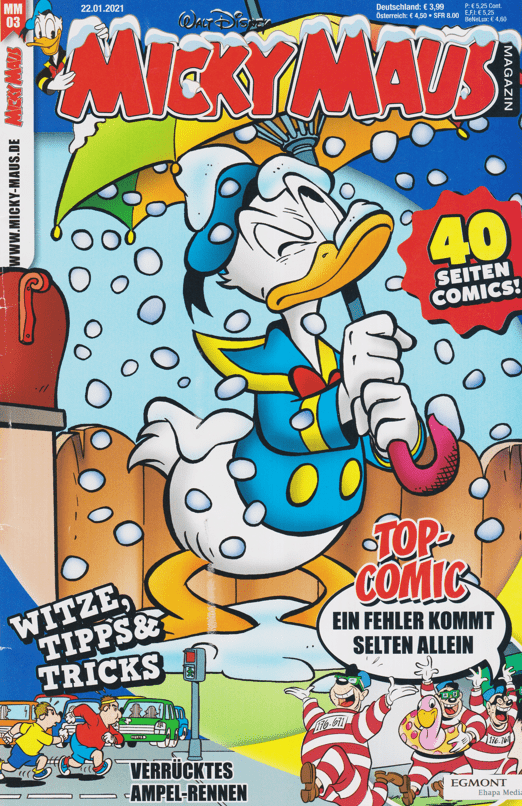 Micky Maus 2021: Heft 3 - secondcomic