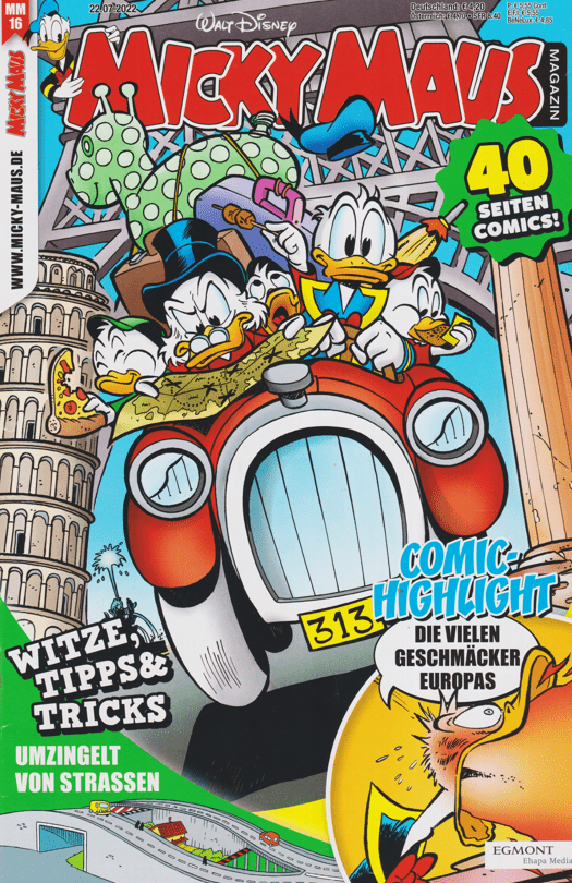 Micky Maus 2022: Heft 16 - secondcomic