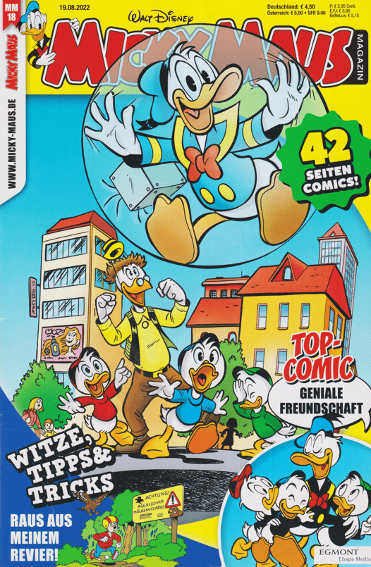 Micky Maus 2022: Heft 18 - secondcomic