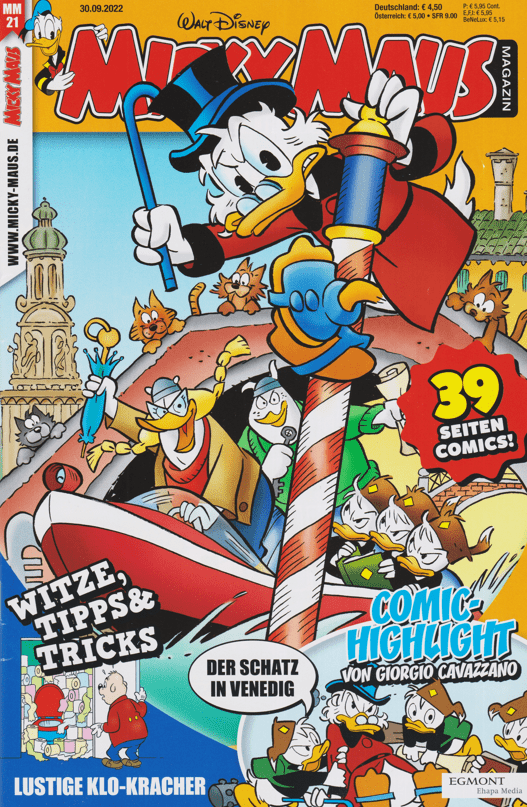 Micky Maus 2022: Heft 21 - secondcomic
