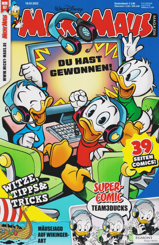 Micky Maus 2022: Heft 7 - secondcomic