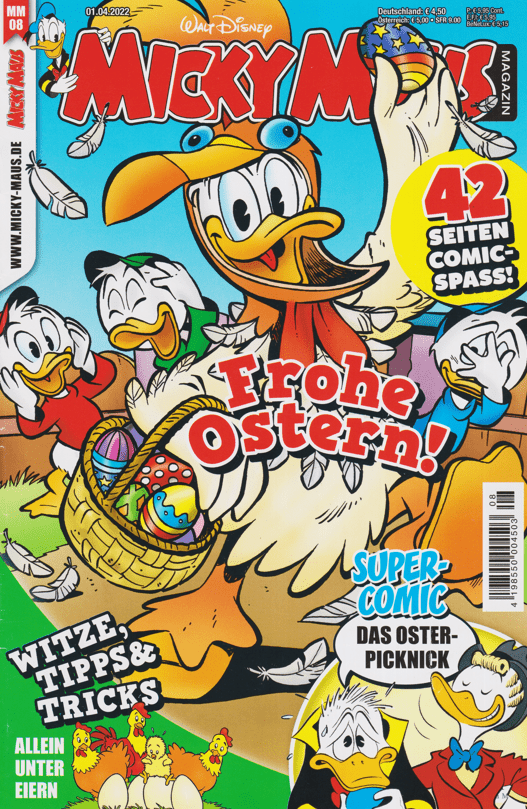 Micky Maus 2022: Heft 8 - secondcomic