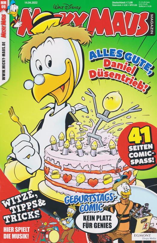 Micky Maus 2022: Heft 9 - secondcomic
