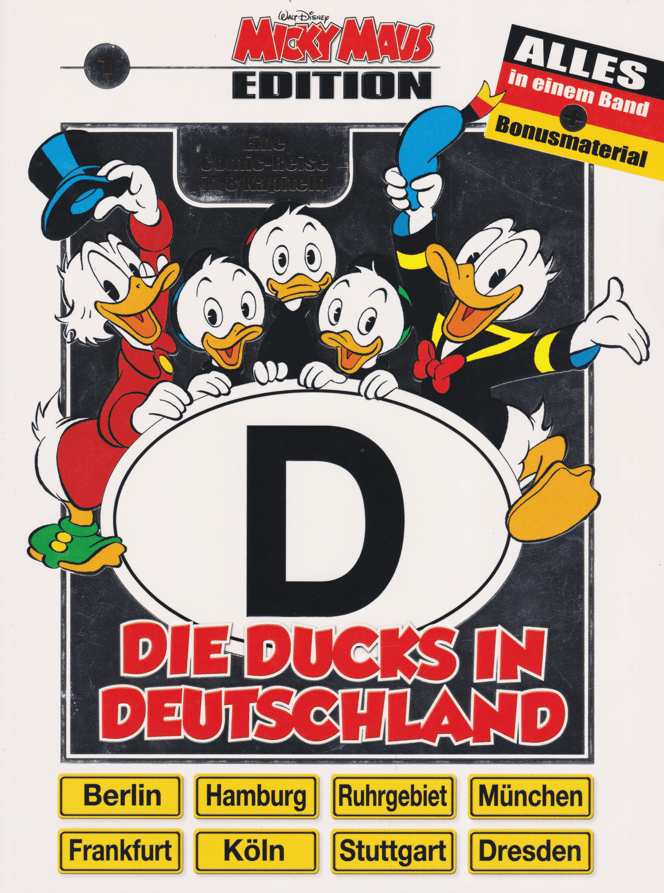 Micky Maus Edition Band 1: Die Ducks in Deutschland - secondcomic