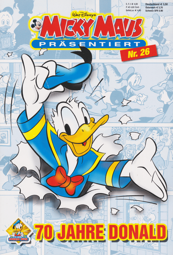 Micky Maus Präsentiert 26 70 Jahre Donald - secondcomic